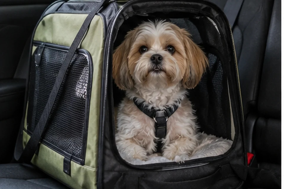 Everyday setting for carriers for small pets on short trips